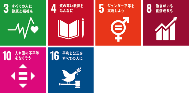 SDGsロゴ:労働環境改善